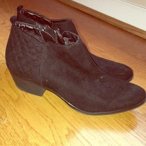 Style & Co black booties. Barely worn